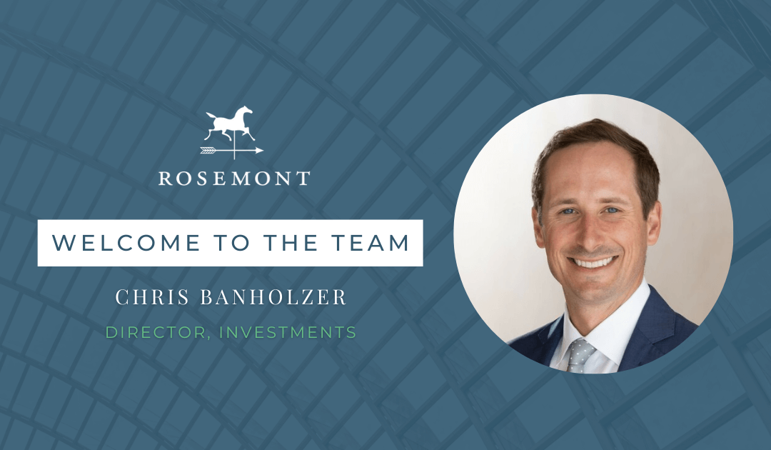 ROSEMONT WELCOMES CHRIS BANHOLZER